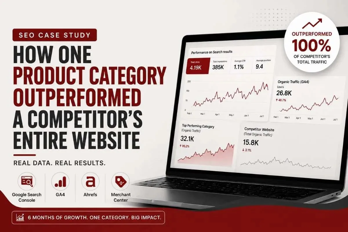 How One Product Category Outperformed a Competitor's Entire Website