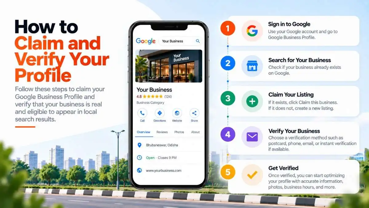 Google Business Profile setup and verification guide