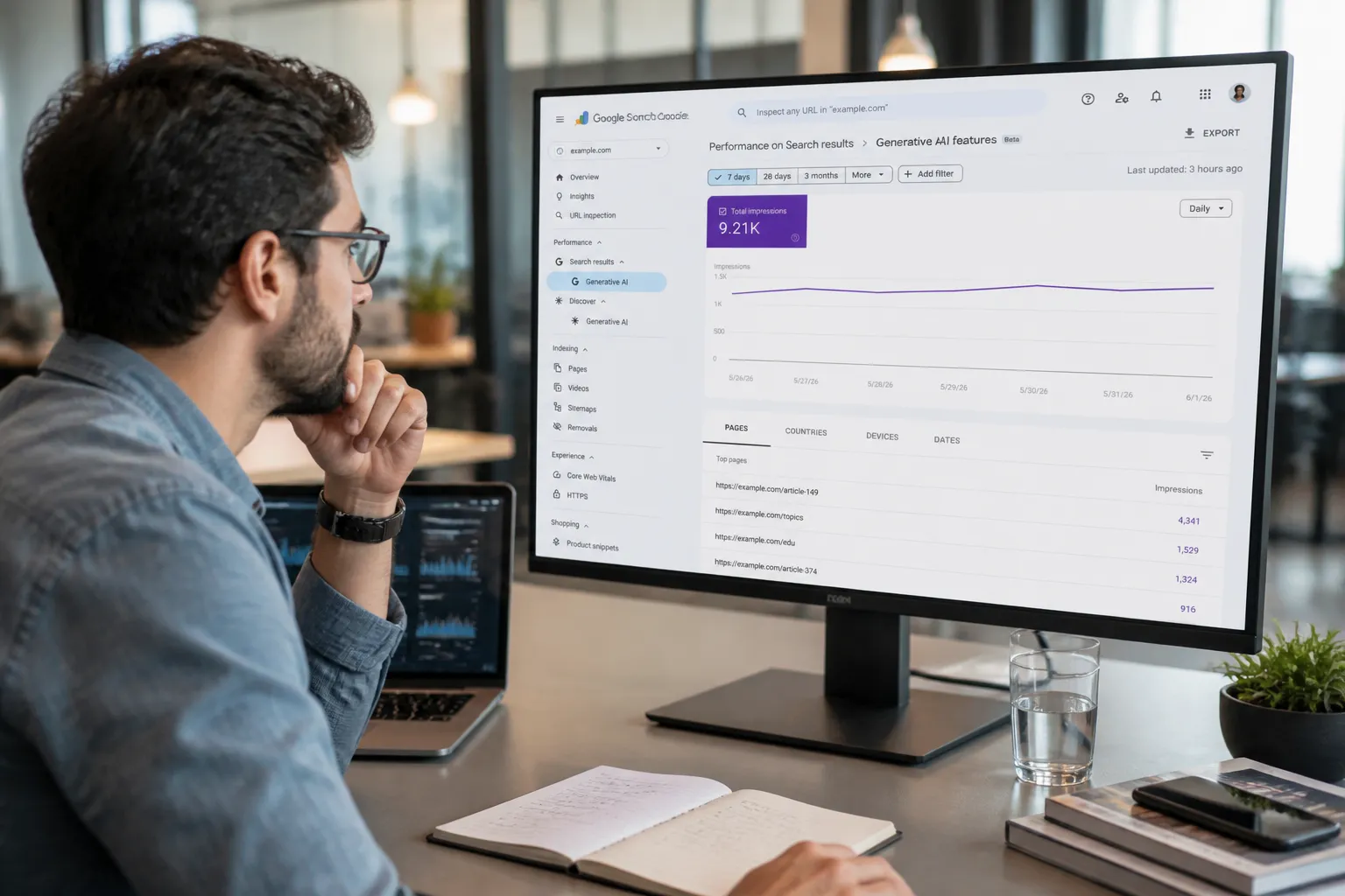 Google's New AI Search Reports in Search Console: Search Generative AI (GenAI) Performance Reports