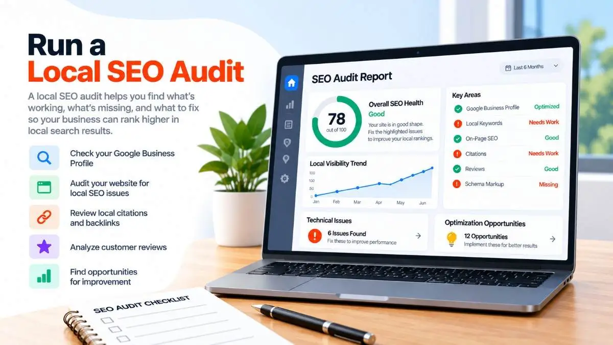 Local SEO audit checklist for small businesses