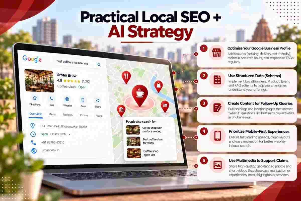 Practical Local SEO AI Strategy - Checklist for businesses to optimize for AI-driven local search