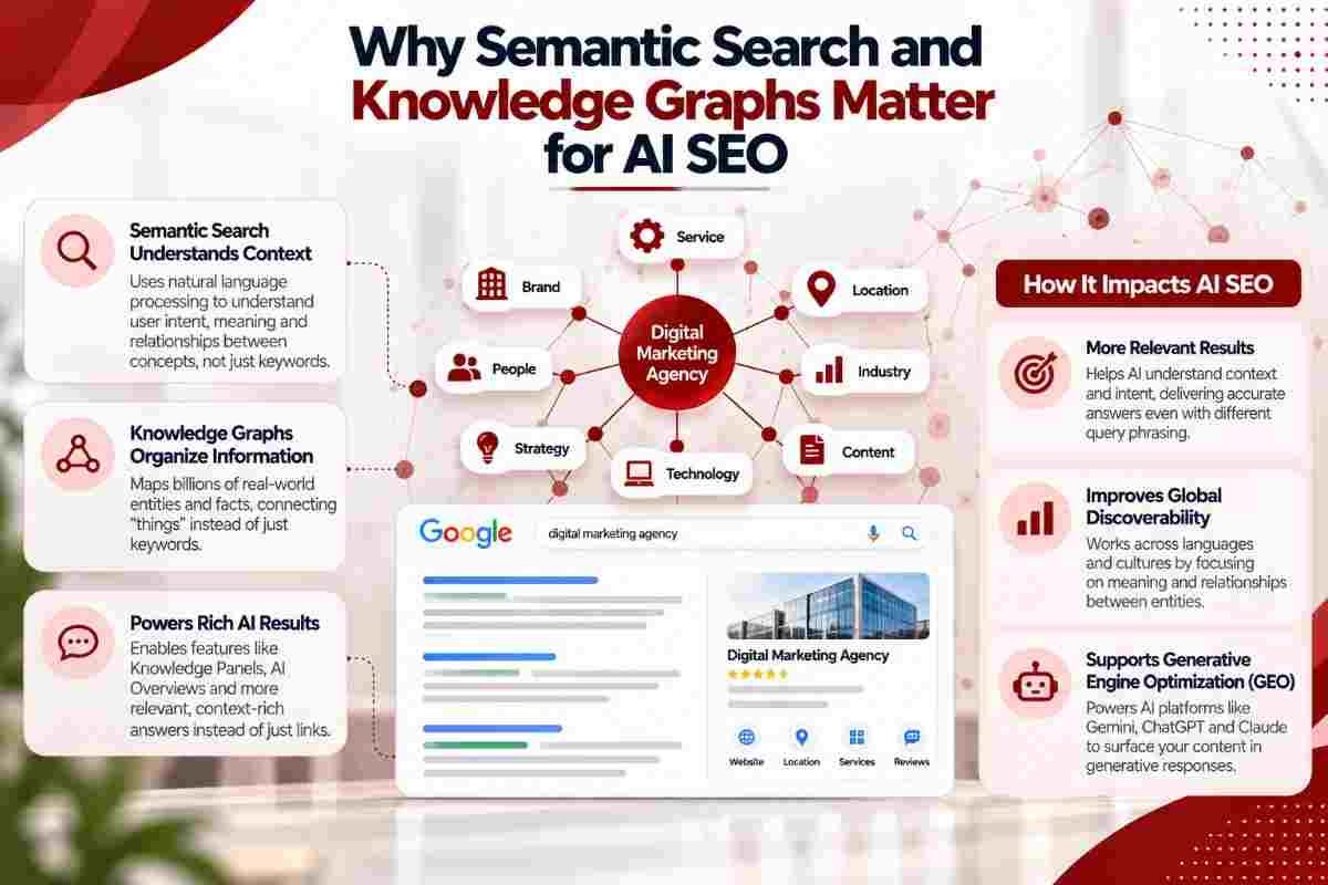 Semantic Search and Knowledge Graphs for AI SEO - How entities connect in Google's Knowledge Graph