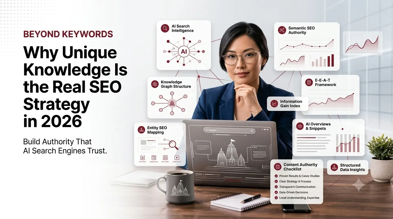 Beyond unique Keywords:why unique knowledge is the real seo strategy in 2026