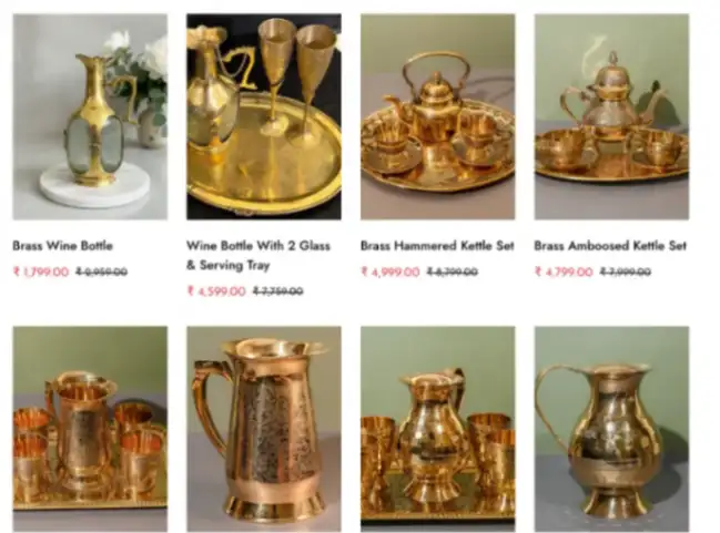 all products from ksansakruti