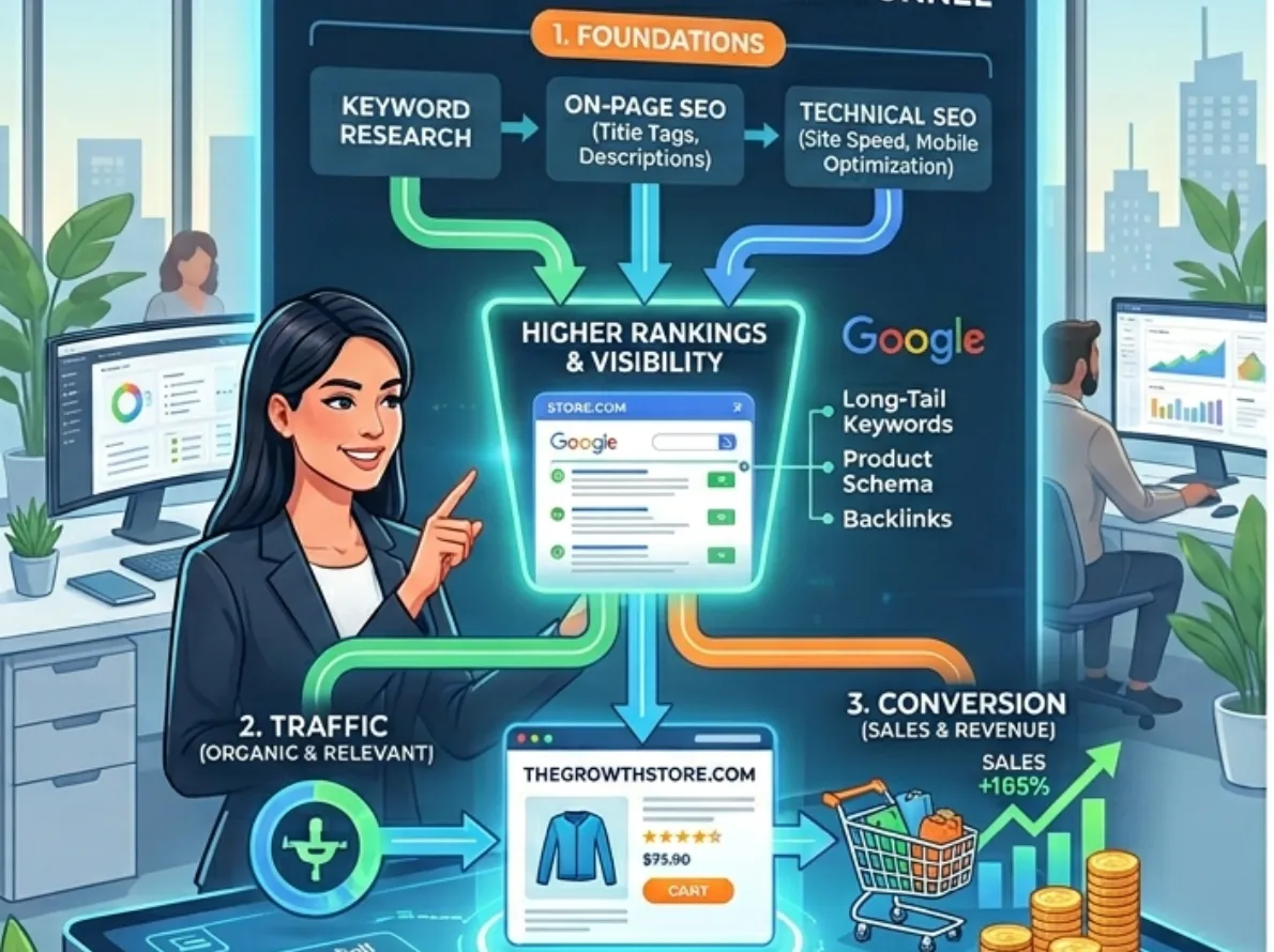 Ecommerce SEO Services - Oddtusk