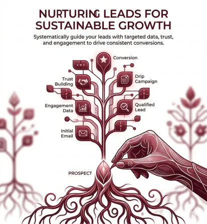 Lead Nurturing funnel stage content mapping automation - Oddtusk