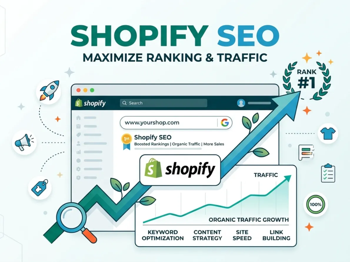 Shopify SEO Services Growth - Oddtusk