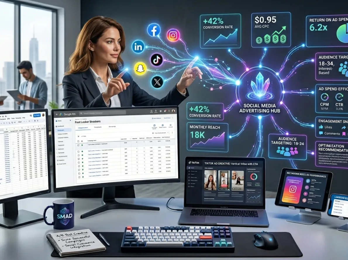 Social Media Advertising multiplatform strategy - Oddtusk