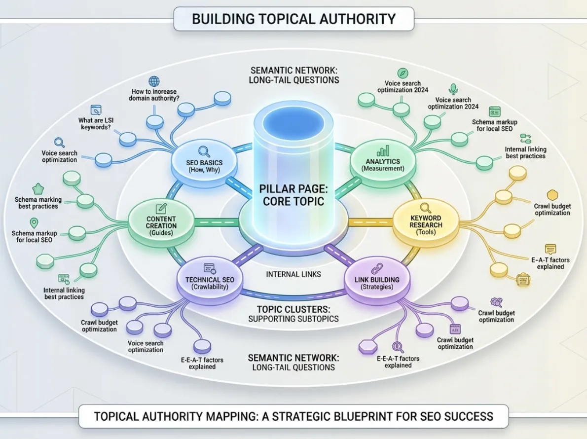 Topical Authority Mapping service- Oddtusk