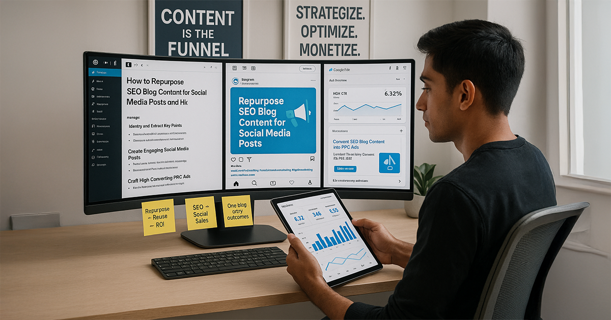 Repurpose SEO Blog Content for Social Media