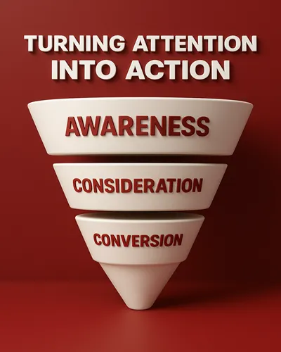 The Visual Funnel: Turning Attention into Action