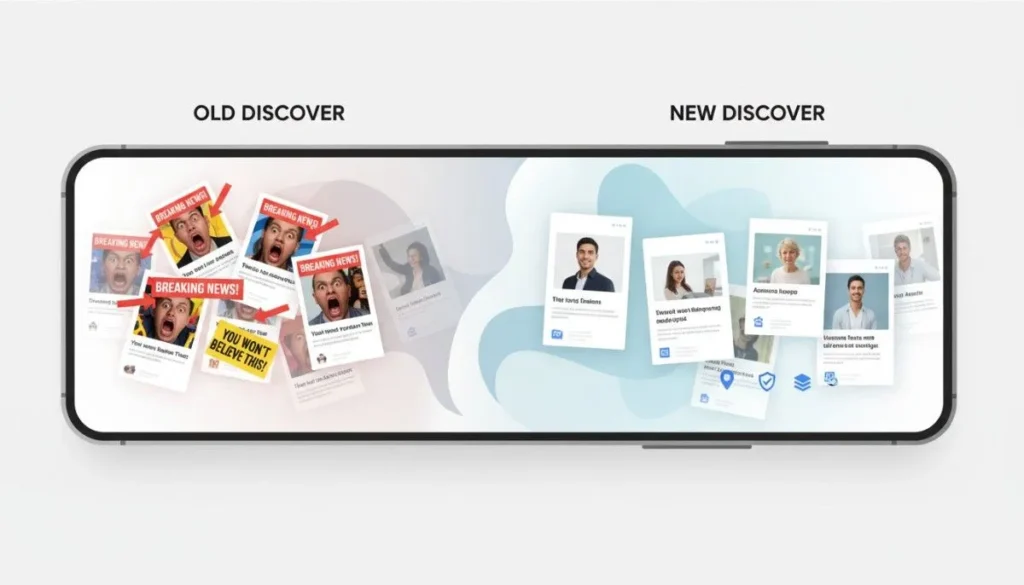 google clickbait discover update 2026